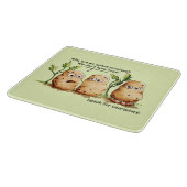 Niedliche Kartoffeln hat Zehen Funny Potato Pun Gr Schneidebrett (Ecke)