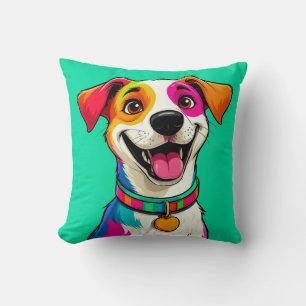 Niedliche Kartoon Dog Illustration Kissen