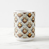 Niedliche, kartoonische Biene Kaffeetasse (Mittel)