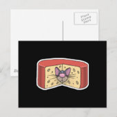 niedliche Käsemaus Postkarte (Vorne/Hinten)
