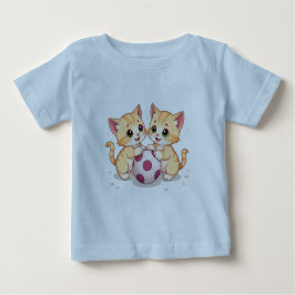 Niedliche Kätzchen Baby T-shirt
