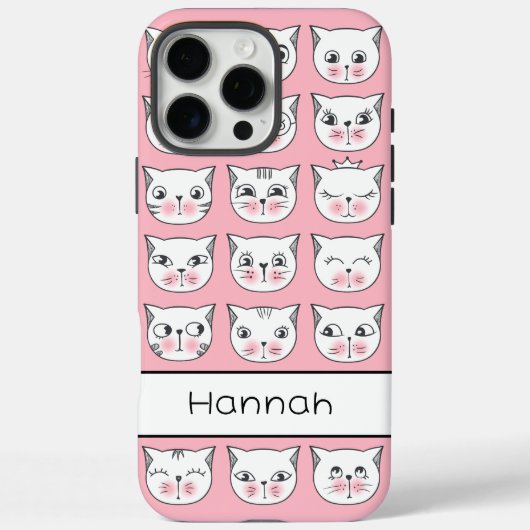 Niedliche Kätzchen Case-Mate iPhone Hülle (Rückseite)