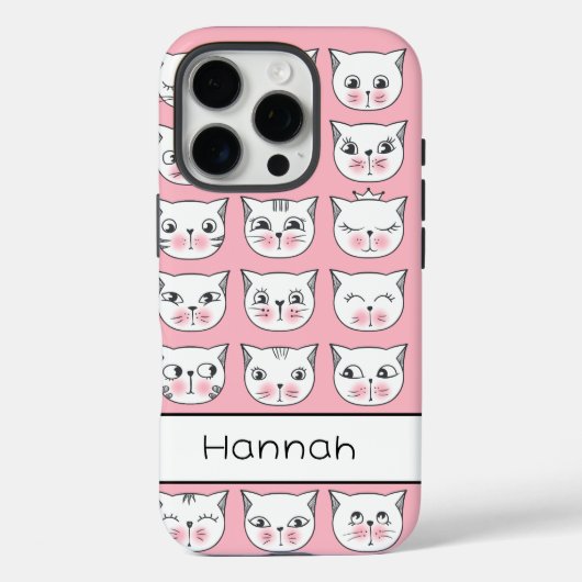 Niedliche Kätzchen Case-Mate iPhone Hülle (Rückseite)