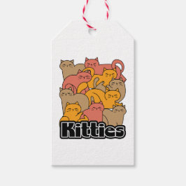 Niedliche Kätzchen Design - Adventure Cat Art Geschenkanhänger