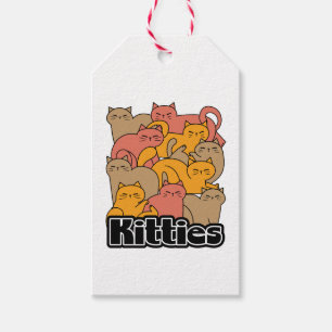 Niedliche Kätzchen Design - Adventure Cat Art Geschenkanhänger