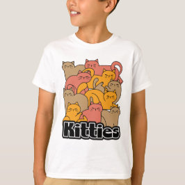 Niedliche Kätzchen Design - Adventure Cat Art T-Shirt