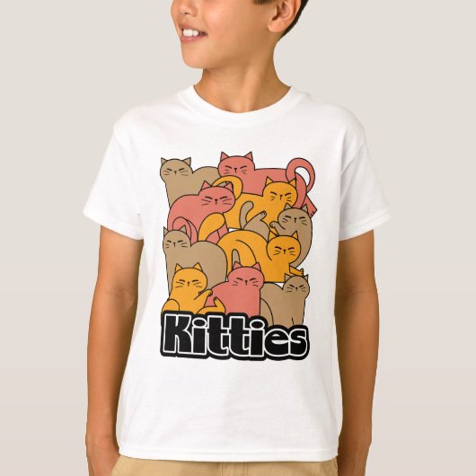 Niedliche Kätzchen Design - Adventure Cat Art T-Shirt (Vorderseite)