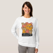 Niedliche Kätzchen Design - Adventure Cat Art T-Shirt (Vorne ganz)