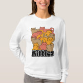 Niedliche Kätzchen Design - Adventure Cat Art T-Shirt (Vorderseite)