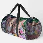 Niedliche Kätzchen Duffle Bag (Rechte Ecke)