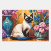 Niedliche Kätzchen Geschenkpapier Set (Vorderseite 2)