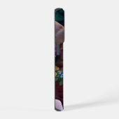 Niedliche Kätzchen in einem Blume-Korb iPhone Hülle (Rechte Seite)