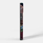 Niedliche Kätzchen in einem Blume-Korb iPhone Hülle (Rechte Seite)