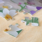 Niedliche Kätzchen in einem Blume-Korb Puzzle (Seite)