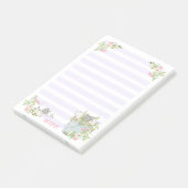 Niedliche Kätzchen in einem Eimer Post-it Klebezettel (angewinkelt)