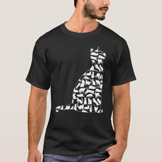 Niedliche Kätzchen Katze 5 T-Shirt (Vorderseite)