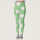 Niedliche Kätzchen Leggings (Vorderseite)