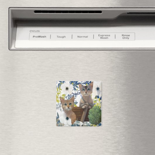 Niedliche Kätzchen Magnet (In Situ (Geschirrspüler))