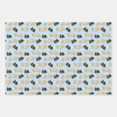 Niedliche Kätzchen Packpapier Geschenkpapier Set (Vorderseite)