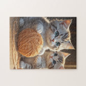 Niedliche Kätzchen Puzzle (Horizontal)