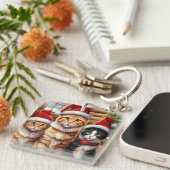 Niedliche Kätzchen Schlüsselanhänger (Vorderseite rechts)