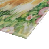 Niedliche Kätzchen-Schneidebrett Schneidebrett (Ecke)