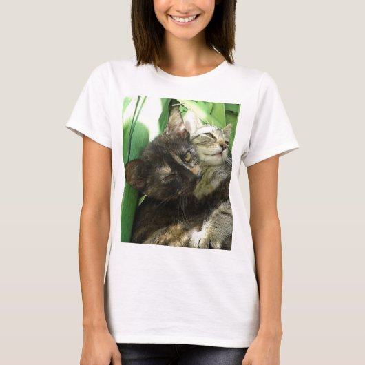 Niedliche Kätzchen T-Shirt (Vorderseite)