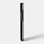 Niedliche Kätzchen und Herzströme iPhone Hülle (Linke Seite)