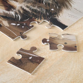 Niedliche Kätzchen Weihnachtsbaum Puzzle (Seite)