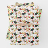 Niedliche Kätzchen Weihnachtsverpackung Geschenkpapier Set (Beispiel)