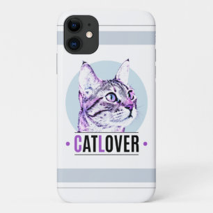 Niedliche Kätzchenoberfläche Pink und Black Cat Lo Case-Mate iPhone Hülle