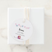 Niedliche Katze 1. Geburtstag Geschenkanhänger (Beispiel)