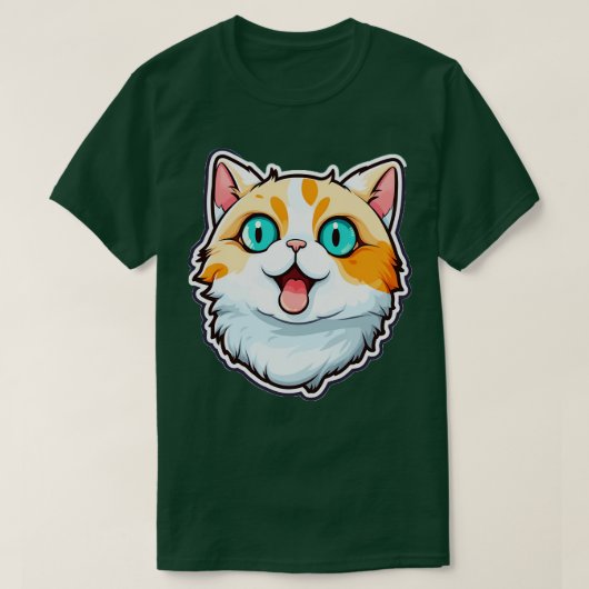 Niedliche Katze 26 T-Shirt (Design vorne)