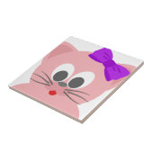 Niedliche Katze 3 Fliese (Seite)