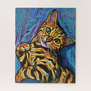 Niedliche Katze 684 Multicolor Kitten Puzzle