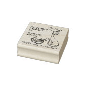 Niedliche Katze aus der Bibliothek Gummistempel (Stempel)