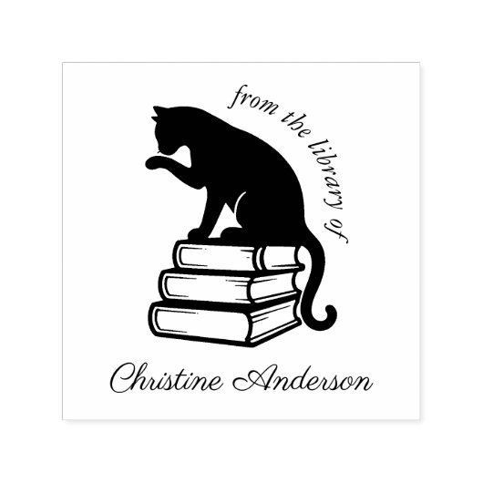 | Niedliche Katze | Aus der Bibliothek Permastempel (Design)