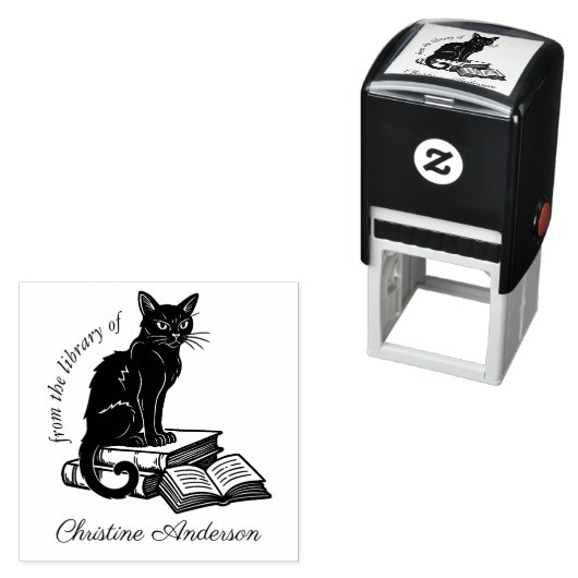 | Niedliche Katze | Aus der Bibliothek Permastempel (Beispiel)