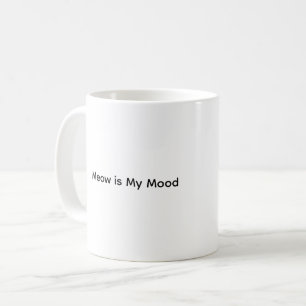 Niedliche Katze Bequemliche Gespräche Kaffeetasse