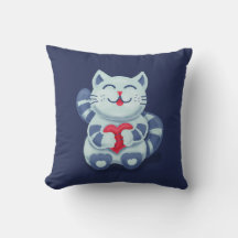 Niedliche Katze Blaue Valentine Kinder