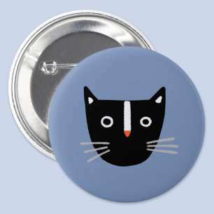 Niedliche Katze Button