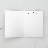 Niedliche Katze - Denken Sie an Sie: Karte (Innenseite)