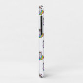 Niedliche Katze Einhorn Regenbogen Case-Mate iPhone Hülle (Hinten/Links)