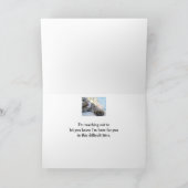 Niedliche Katze erlangen, kätzchen Karte (Innenseite)