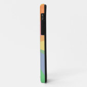 Niedliche Katze, farbiger Regenbogen Case-Mate iPhone Hülle (Hinten/Links)