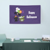 Niedliche Katze, Fledermäuse, Mama und Geist Banner (Messeveranstaltung)