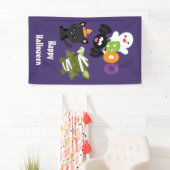 Niedliche Katze, Fledermäuse, Mama und Geist Banner (Insitu)