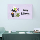 Niedliche Katze, Fledermäuse, Mama und Geist Banner (Messeveranstaltung)