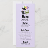 Niedliche Katze, Fledermäuse, Mama und Geist Einladung (Vorderseite)