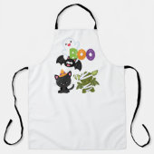 Niedliche Katze, Fledermäuse, Mama und Geist Schürze (Vorderseite)